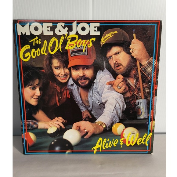 Columbia Records Other - Moe Joe The Good Ol Boys‎ Alive Well Vinyl Record Album Columbia Records 1984